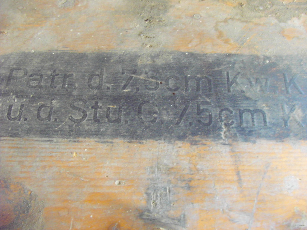 Ammunition box - Patr.d.7,5 cm Kw.K u.d. Stu.G.7,5 cm Kwk